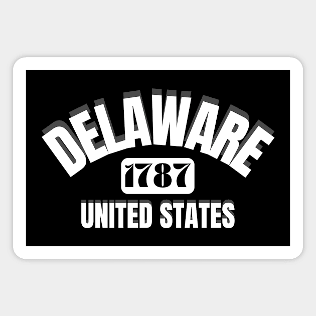 DELAWARE Magnet by Suddenly Mood